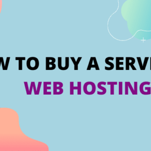server for web hosting